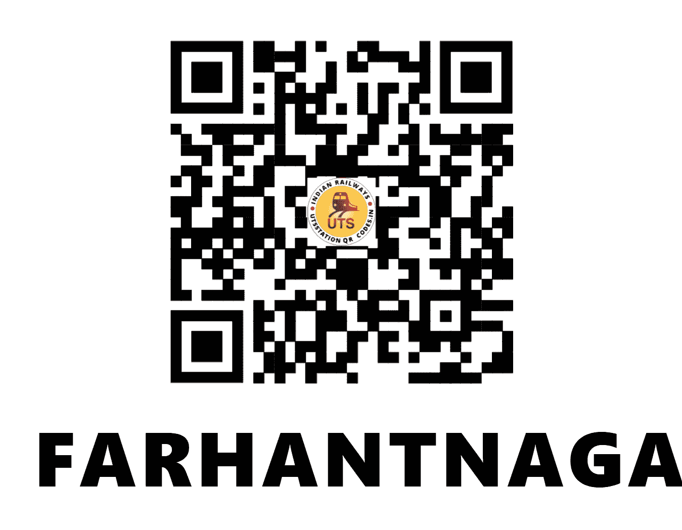 UTS QR Code for FARHANTNAGAR - FRH (NR - UTTAR PRADESH)